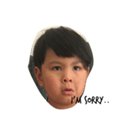 Chubby boy on run（個別スタンプ：7）