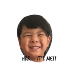 Chubby boy on run（個別スタンプ：8）