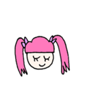 カラフルガール☆☆（個別スタンプ：4）