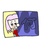 カラフルガール☆☆（個別スタンプ：8）