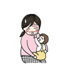 Busy mommy（個別スタンプ：3）