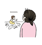 Busy mommy（個別スタンプ：22）