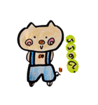 ミニぶたのトントン（個別スタンプ：3）