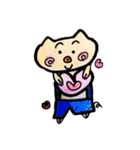 ミニぶたのトントン（個別スタンプ：19）