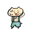 ミニぶたのトントン（個別スタンプ：21）