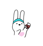 hearty rabbit 'HATTO'（個別スタンプ：10）
