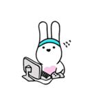 hearty rabbit 'HATTO'（個別スタンプ：24）