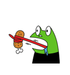 croak croak stamp（個別スタンプ：18）