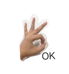 ccws's hand（個別スタンプ：2）