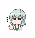 Just a simple girl（個別スタンプ：4）