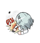 Just a simple girl（個別スタンプ：5）