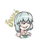 Just a simple girl（個別スタンプ：6）