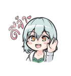 Just a simple girl（個別スタンプ：7）