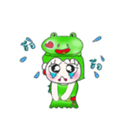 Miss. Minami and Frog...（個別スタンプ：6）