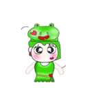 Miss. Minami and Frog...（個別スタンプ：13）