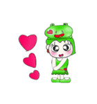 Miss. Minami and Frog...（個別スタンプ：15）