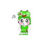 Miss. Minami and Frog...（個別スタンプ：16）