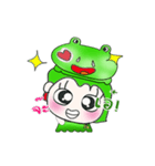 Miss. Minami and Frog...（個別スタンプ：19）