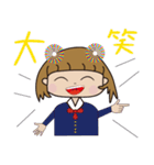 Cute happy attitude（個別スタンプ：3）