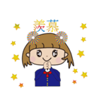 Cute happy attitude（個別スタンプ：20）