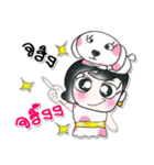 >>Miss. Sayaka. Love dog..<<（個別スタンプ：17）