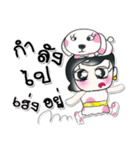 >>Miss. Sayaka. Love dog..<<（個別スタンプ：23）