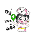 >>Miss. Sayaka. Love dog..<<（個別スタンプ：24）