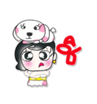 >>Miss. Sayaka. Love dog..<<（個別スタンプ：36）