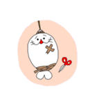 ゴマメンタル。（個別スタンプ：14）