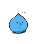 Little cute aqua（個別スタンプ：1）