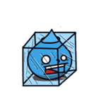Little cute aqua（個別スタンプ：37）