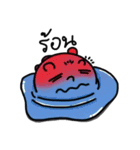 Little cute aqua（個別スタンプ：38）