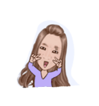 fang cute girl（個別スタンプ：8）