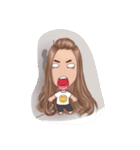 fang cute girl（個別スタンプ：11）