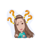 fang cute girl（個別スタンプ：15）
