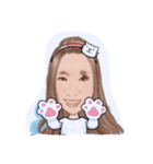 fang cute girl（個別スタンプ：19）