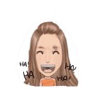 fang cute girl（個別スタンプ：24）