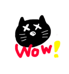 黒ねこのくろっぺ（個別スタンプ：10）