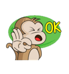 Gaakey monkey（個別スタンプ：7）