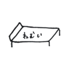 絵が下手な人が描いたスタンプ 色付き（個別スタンプ：11）