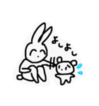 うさきゅとくま（個別スタンプ：30）