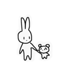 うさきゅとくま（個別スタンプ：32）