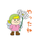 赤い実のかわいい妖精（個別スタンプ：40）