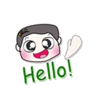 Mr. Yamasaki. Hello！！！！（個別スタンプ：1）