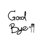 Black font（個別スタンプ：2）