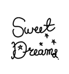 Black font（個別スタンプ：4）