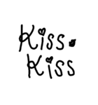 Black font（個別スタンプ：14）