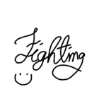 Black font（個別スタンプ：22）