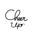 Black font（個別スタンプ：25）