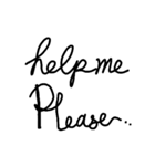 Black font（個別スタンプ：28）